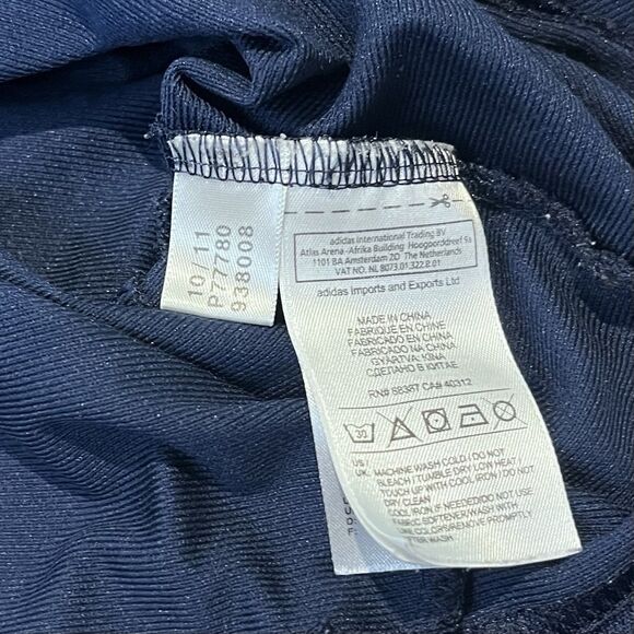 Adidas Golf Polo Shirt Men's XL Blue Climalite Stretch Short Sleeve Rugby Collar - Picture 10 of 13